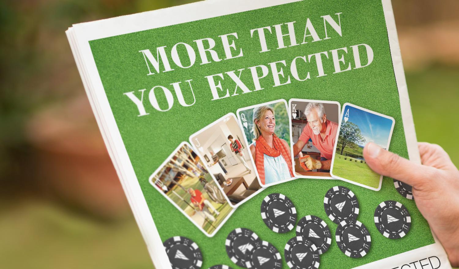 More than you expected press ad