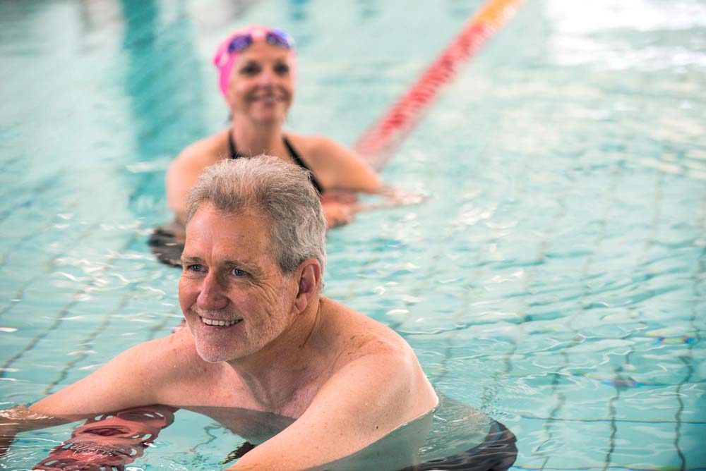Hindmarsh Marigal Gardens - Swimming at the leisure centre