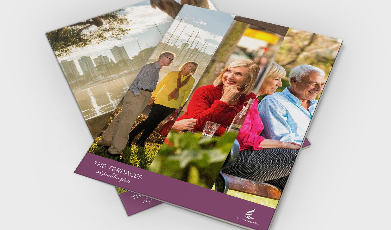 The Terraces at Paddington – presentation folder front and back