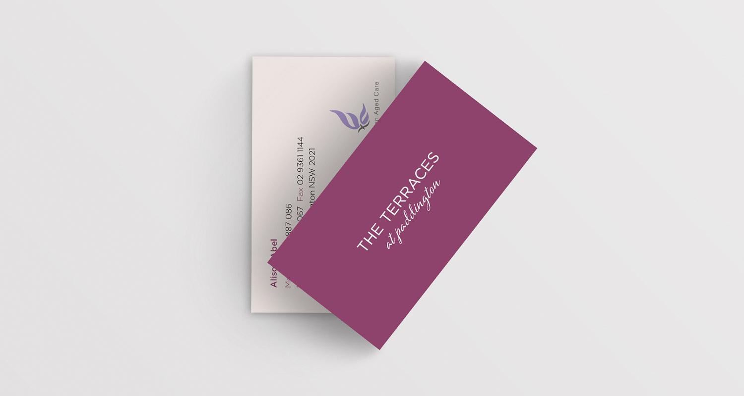The Terraces at Paddington Business Card
